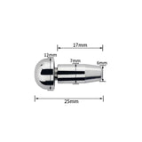Chastity Cage Lock Accessories with Catheter rear | 3d-chastity