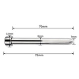 Chastity Cage Lock Accessories with Catheter size and shape | 3d-chastity