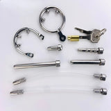 Chastity Cage Lock Accessories with Catheter main product | 3d-chastity