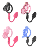 Remote Control Anal Plug Chastity Cage comparison | 3d-chastity