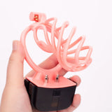 Electric Shock Chastity Cage wearing | 3d-chastity