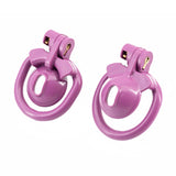 ABS Flat Chastity Cage material finish close | 3d-chastity