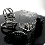 BDSM Chastity Cage Key Safe lock and ring | 3d-chastity