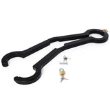 Balls to Wrist Humbler Restraint Scrotum Clamp Chastity Cage lock and ring | 3d-chastity