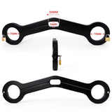 Balls to Wrist Humbler Restraint Scrotum Clamp Chastity Cage side | 3d-chastity