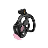 Black Cobra Nano Chastity Kit With Urethral - 3d-chastity