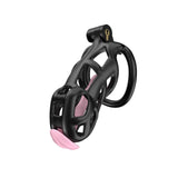 Black Cobra Standard Chastity Kit With Urethral - 3d-chastity
