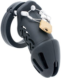 New Black Silicone Cage Chastity Cage main product | 3d-chastity