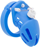 Coloured Silicone Devices Chastity Cage wearing | 3d-chastity