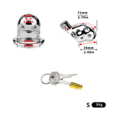 Breathable Chastity Cage rear | 3d-chastity