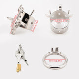 Bull Head Skeleton Chastity Cage front | 3d-chastity