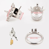 Bull Head Skeleton Chastity Cage comparison | 3d-chastity