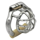 Stainless Steel Stealth Lock Male Chastity Device main product | 3d-chastity