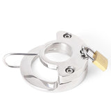 CHASTITY TRAINING DEVICE LOCKABLE HEAVY COCK RING main product | 3d-chastity