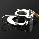 CHASTITY TRAINING DEVICE LOCKABLE HEAVY COCK RING wearing | 3d-chastity