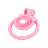 Flat Pink Mesh Chastity Cage main product | 3d-chastity