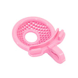 Flat Pink Mesh Chastity Cage wearing | 3d-chastity