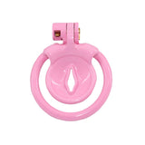 Flat Clit Pink Chastity Cage main product | 3d-chastity