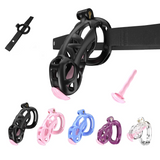 Mamba Chastity Cage with Belt and Urethal main product | 3d-chastity