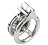 Tiny Metal Chastity Device 0.62 Inch Long side | 3d-chastity