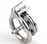 Tiny Metal Chastity Device 0.62 Inch Long lock and ring | 3d-chastity