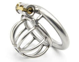Chicken Prison Steel Chastity Cage 1.18 Inch side | 3d-chastity