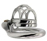Tiny Steel Chastity Cage - No Erection Risk! main product | 3d-chastity