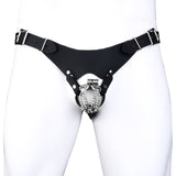 Chainmail Steel Chastity Cage with Belt product photo 11 of | 3d-chastity