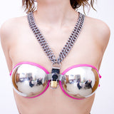 Chastity Bra Cage front | 3d-chastity