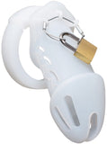 White Silicone Cage Long Penis Cage