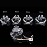 the Nub: Micro Resin Chastity Cage 0.98 In wearing | 3d-chastity