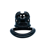 Cuckold Nub - Plus Size: Resin Chastity Cage lock and ring | 3d-chastity
