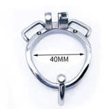 Round Ring Curved Ring with Ears Chastity Cage full kit | 3d-chastity