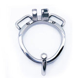 Round Ring Curved Ring with Ears Chastity Cage main product | 3d-chastity