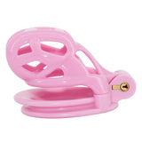 the Pink Cobra Chastity Cage side | 3d-chastity