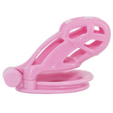the Pink Cobra Chastity Cage size and shape | 3d-chastity