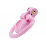 Locked Cute Sissy Chastity Cage material finish close | 3d-chastity