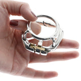 Stainless Steel Male Zero Chastity Cage size and shape | 3d-chastity