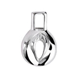 Steel Clitty Chastity Cage with Belt wearing | 3d-chastity