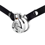 Steel Clitty Chastity Cage with Belt product photo 11 of | 3d-chastity