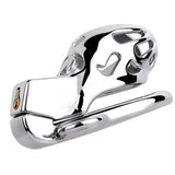 Cobra Curve Chastity Cage material finish close | 3d-chastity