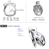Cobra Curve Chastity Cage side | 3d-chastity