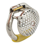 Flat Honeycomb Stainless Steel Penis Cage