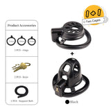 Double Small Chastity Cage Set main product | 3d-chastity