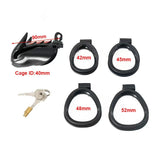 Greedy Dragon Male Chastity Cage size and shape | 3d-chastity