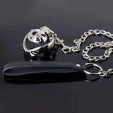 HT-V4 Flower Traction Chastity Cage with Belt lock and ring | 3d-chastity