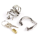 Metal Chastity Cage Small & Shabby size and shape | 3d-chastity