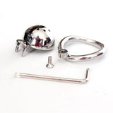 Metal Chastity Cage Extreme Short wearing | 3d-chastity