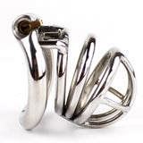 Metal Chastity Cage Small & Shabby side | 3d-chastity