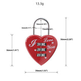 Heart Shaped Padlock Chastity Cage lock and ring | 3d-chastity